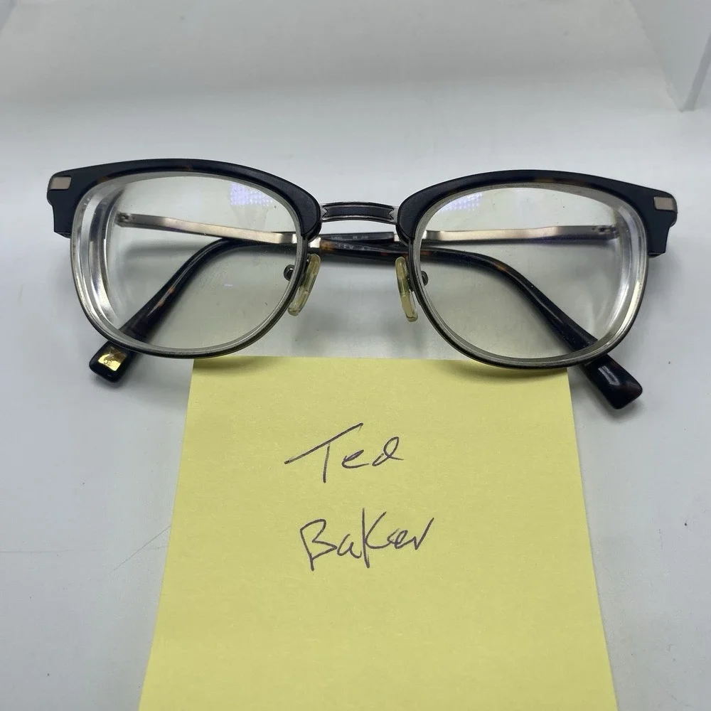 Ted Baker eyeglasses FRAME ONLY 50-21-140 Brown Tortoise 545